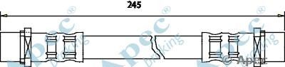 APEC BRAKING hos3238 -  Тормозной шланг